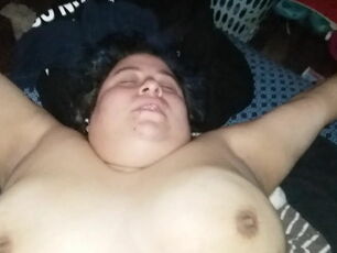Chubby nude selfie